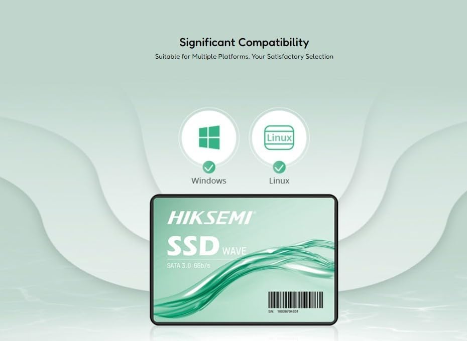 Hiksemi Sata SSD 2.5 inch Wave 1024GB Hiksemi Sata SSD 2.5 inch Wave 1024GB